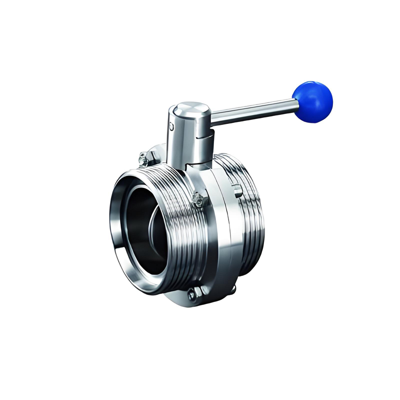 Sanitary Threaded  Butterfly Valve